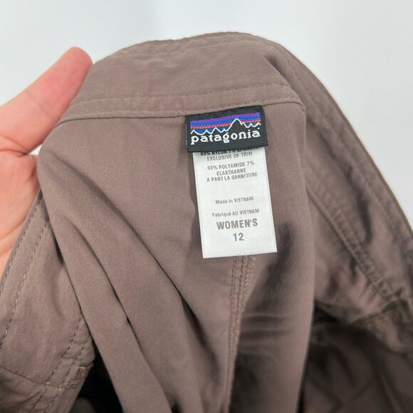 Patagonia Solimar Wrap Skirt Skort in Earthenware - Picture 5 of 6